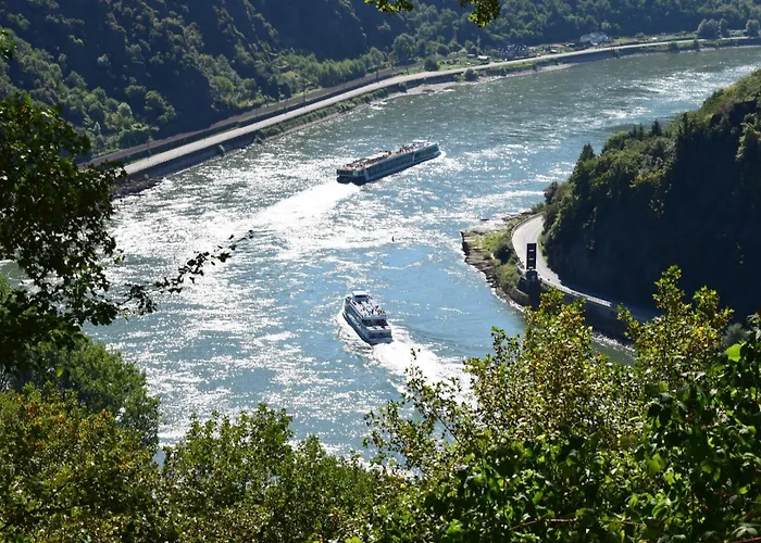 Marktstuebchen An Der Schoenen Loreley 아파트 Bornich